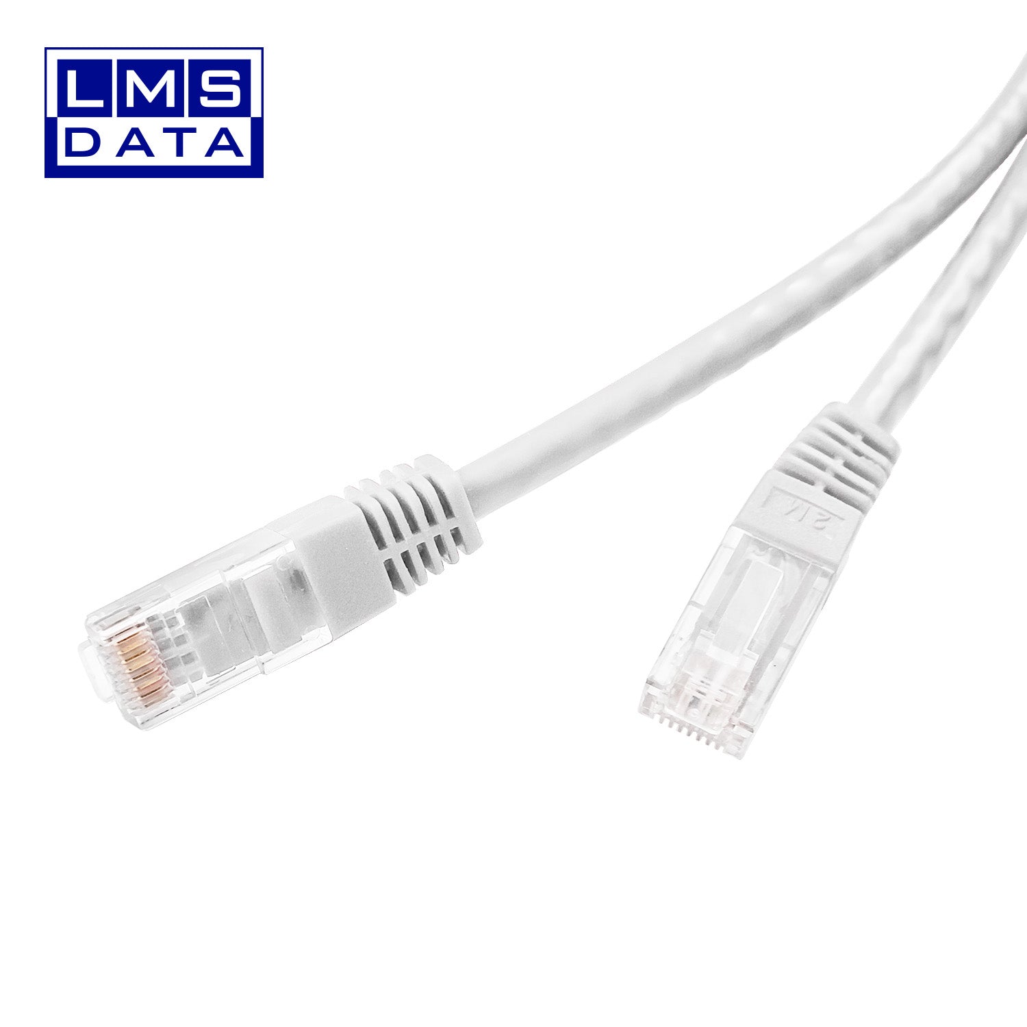 15m LMS Data Ethernet Cat5e RJ45 UTP Patch cable cord, LAN 10/100/1000Mbit/s Cable suitable