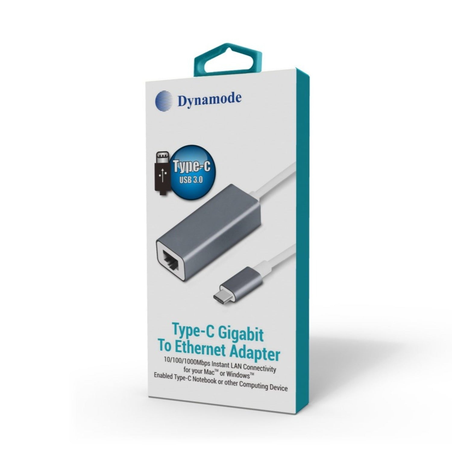 USB Type-C to RJ45 Gigabit Ethernet Adapter - Netbit UK