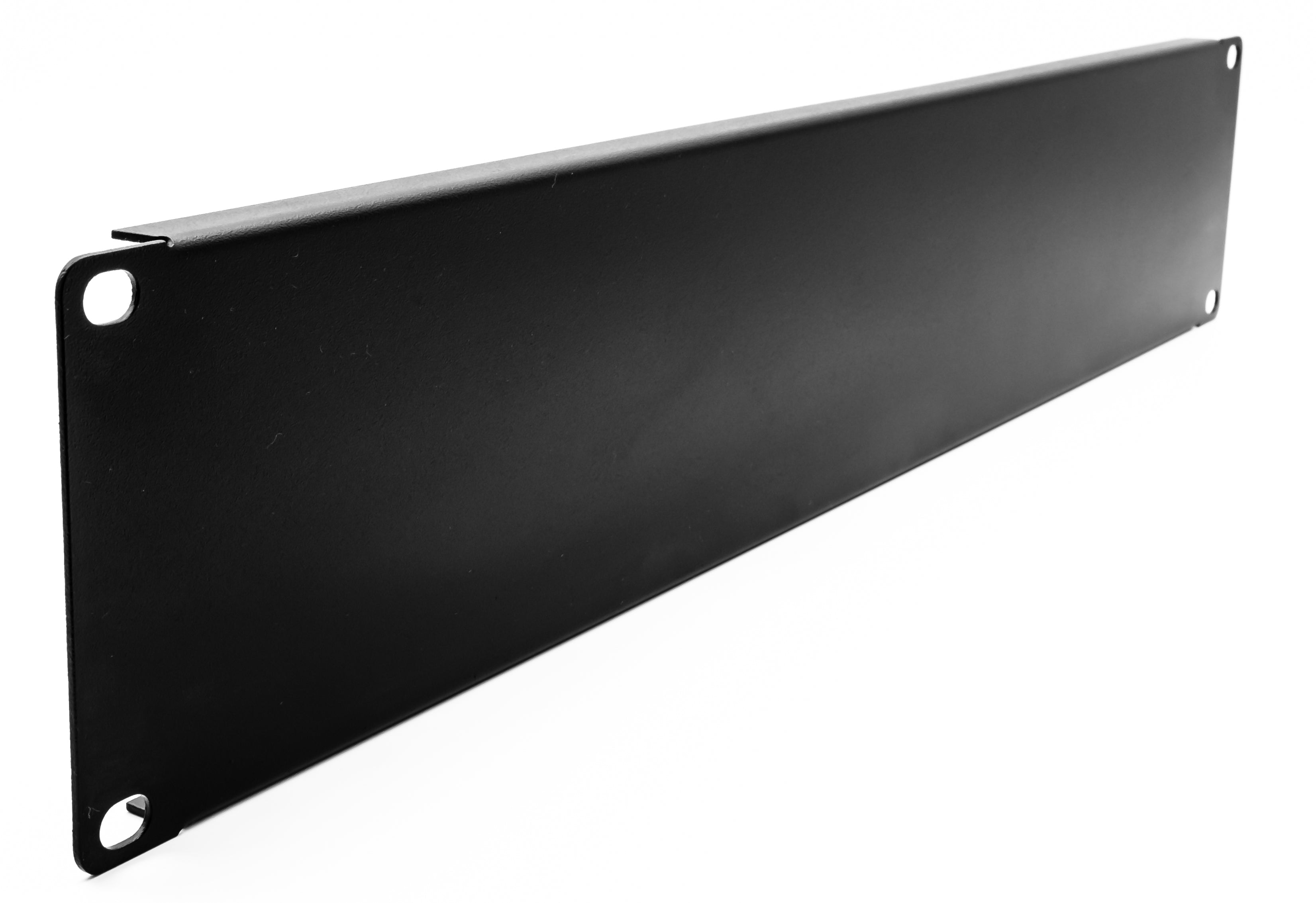 3U 19" Blanking Panel - Black - Netbit UK