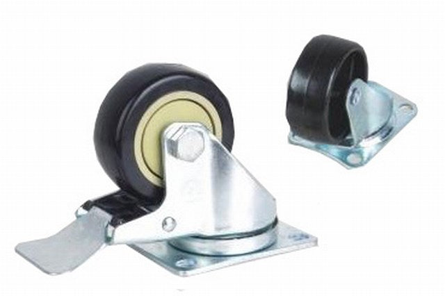 Heavy Duty Castors with Brakes for Eco NetCab Range - Netbit UK