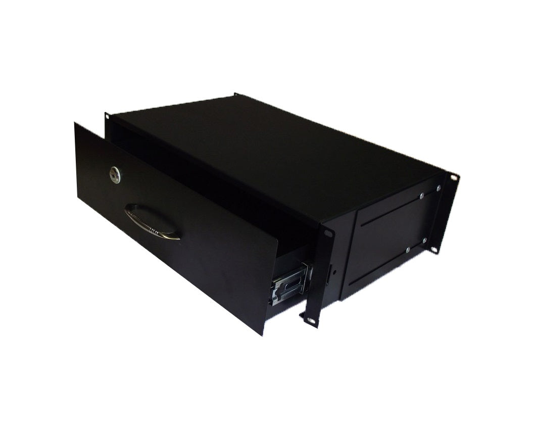 19" Rackmount 2U Lockable Draw - Netbit UK