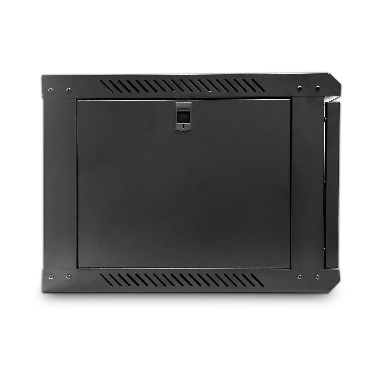 Left side view of a 6U 450mm Deep  Wall Mount Network Cabinet.