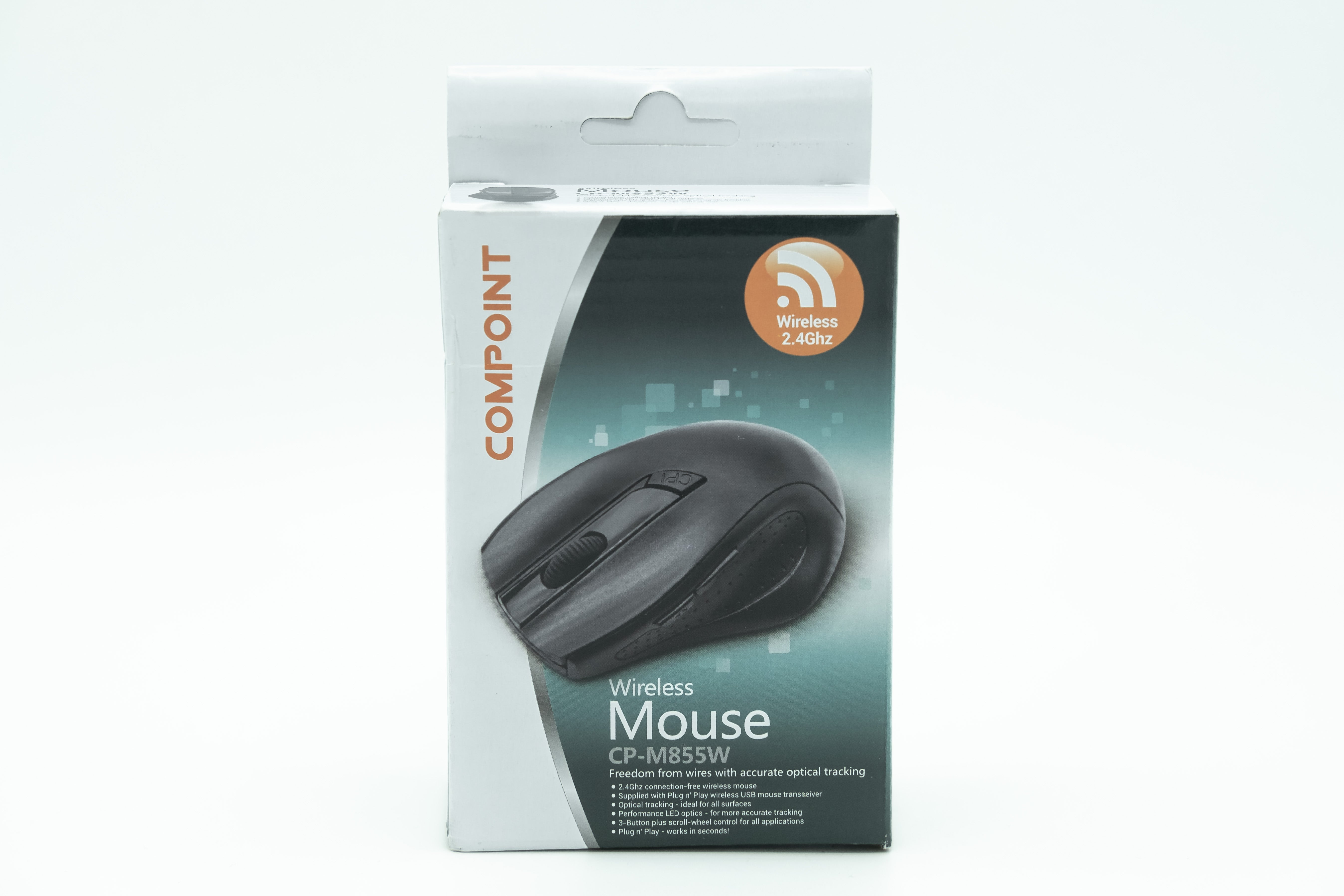 Wireless Mouse - Black - 2.4Ghz - Netbit UK