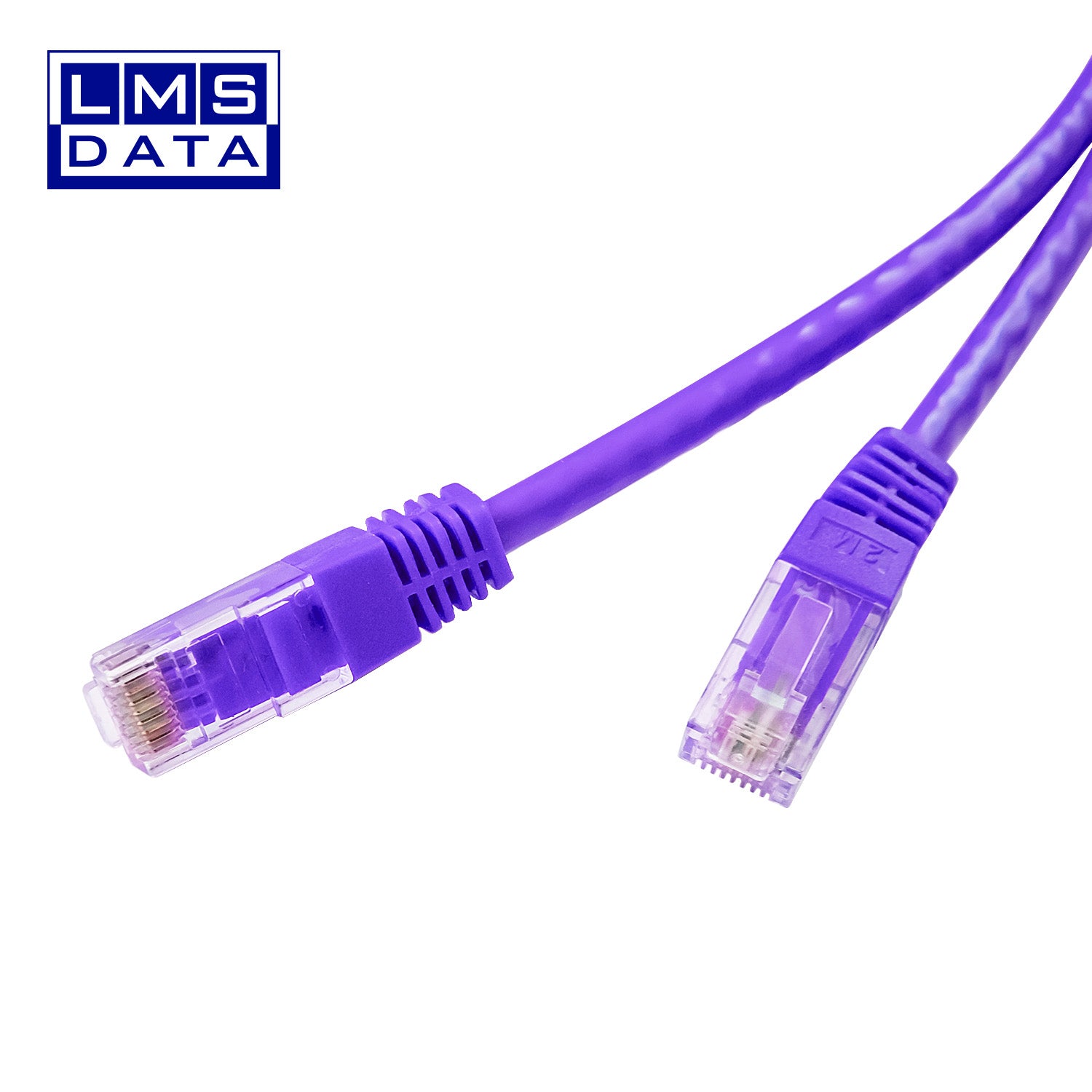 2m patch cord purple