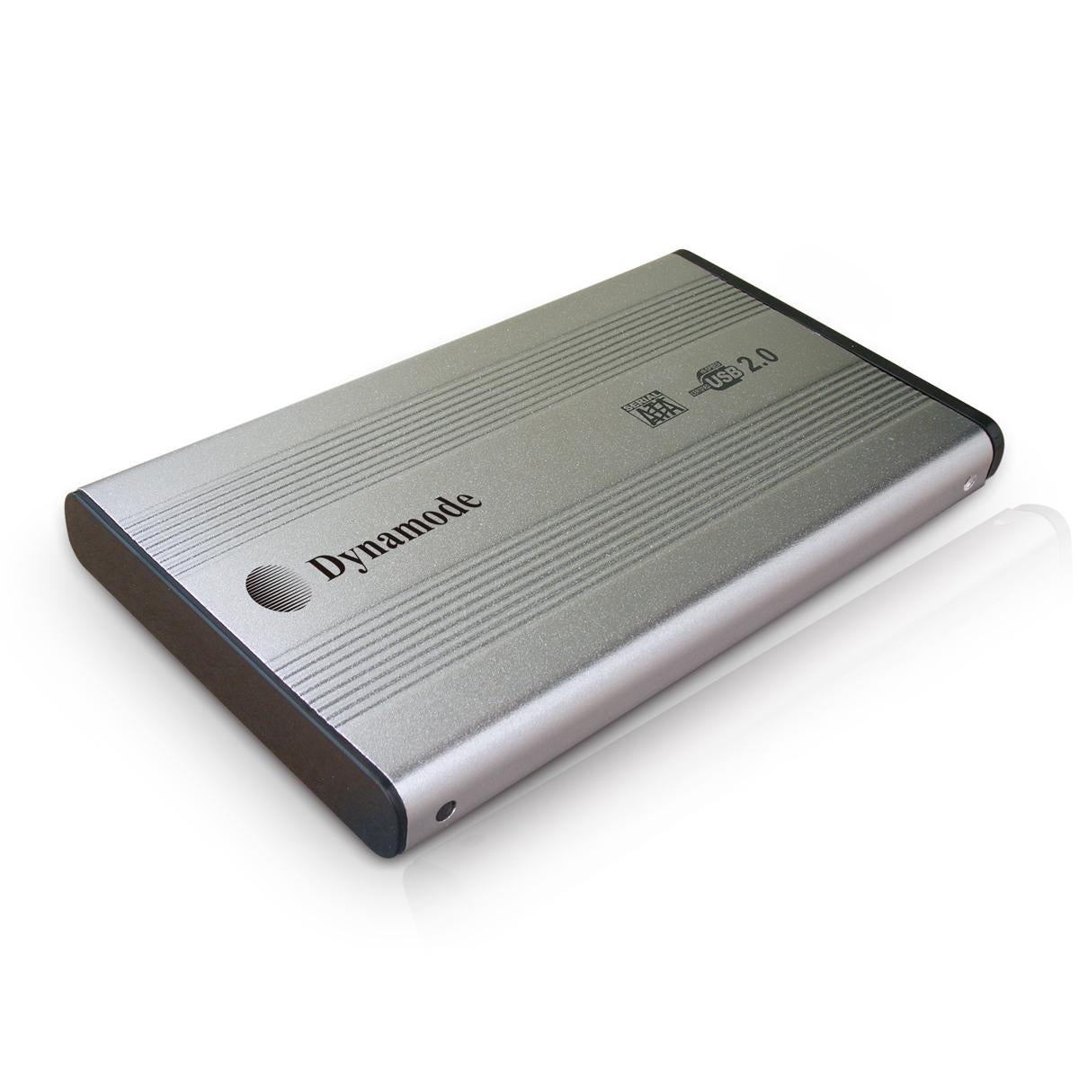 Dynamode - USB-HD2.5S - 2.5"  SATA HDD External Enclosure USB 2.0 (Silver)